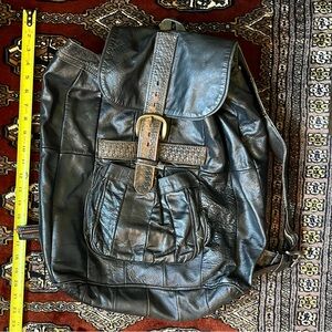 Vintage Genuine Leather Backpack